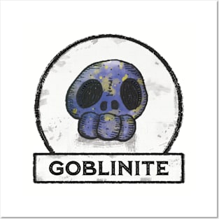 Goblinite (Blue and Gold) Posters and Art